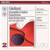 copertina GIULIANI MAURO Complete Guitar Concertos (2cd)