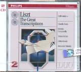 copertina LISZT FRANTZ The Great Transcriptions (2cd)