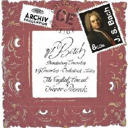 copertina BACH JOHANN SEBASTIAN Concertos & Orchestral Suites - The English Concert (8cd)