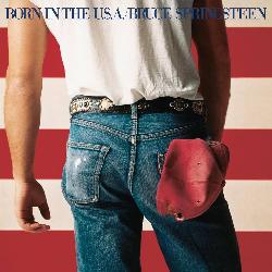 copertina SPRINGSTEEN BRUCE Born In The U.s.a. (40th Anniversary Traslucent Red Vinyl)