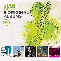 copertina GETZ STAN 5 Original Albums (5cd)