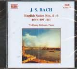 copertina BACH JOHANN SEBASTIAN English Suites N.4 & 6