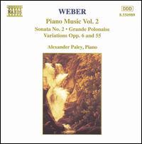 copertina WEBER CARL MARIA VON Piano Music Vol.2