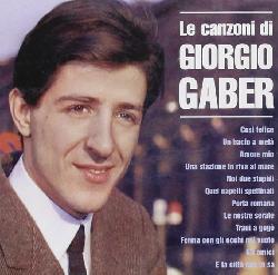 copertina GABER GIORGIO 