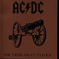 copertina AC/DC For Those About To Rock