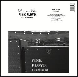 copertina PINK FLOYD Live At Pompeii (2lp)